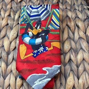Vintage Looney Tunes Fun Tie Duck